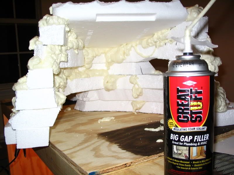 How To Make Fake Rocks Using Expandable Spray Foam